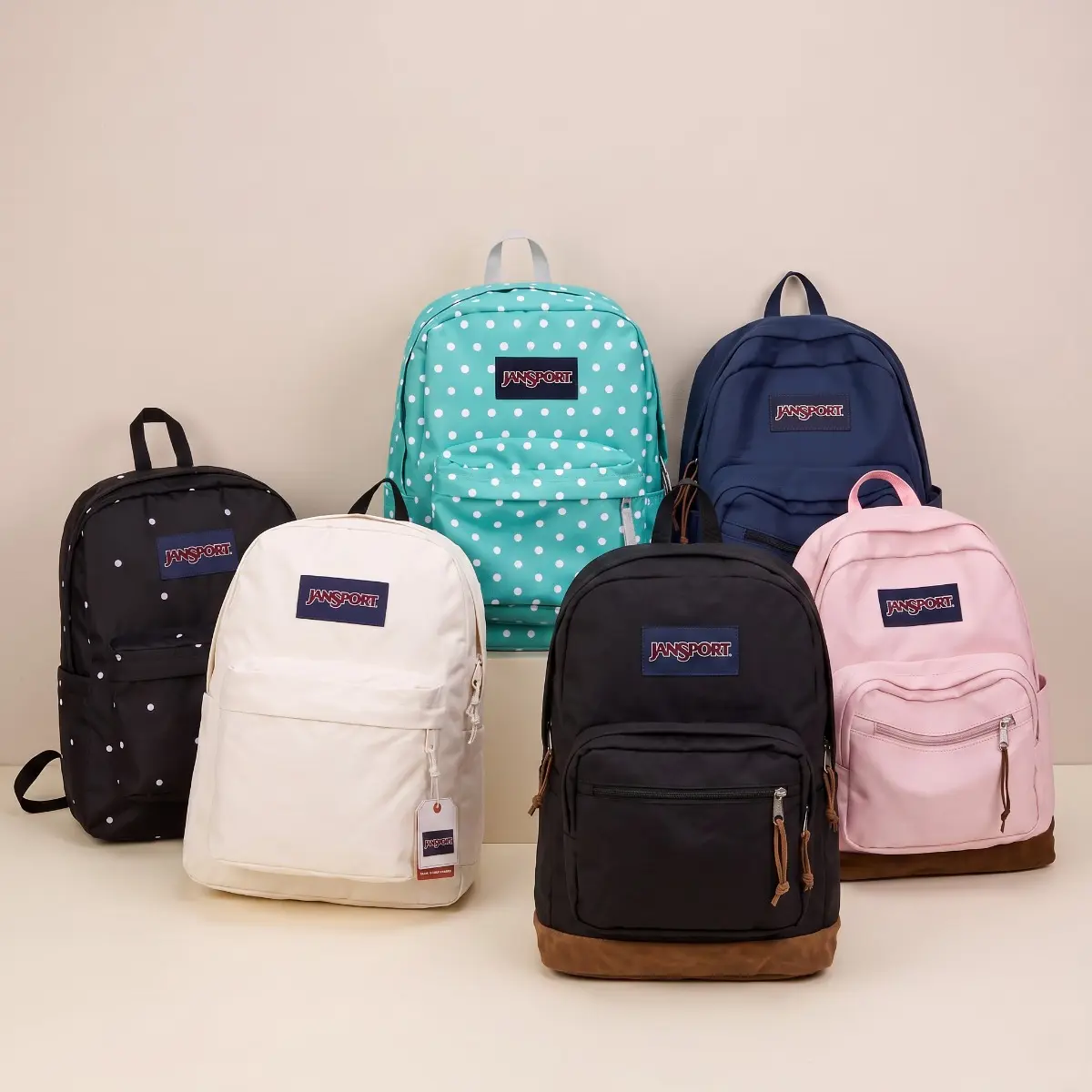 JanSport Cool Backpack, with 15-inch Laptop Sleeve - Large Computer Bag Rucksack with 2 Compartments, Ergonomic Straps, Black | Ergonomic Straps, Waterbottle Pocket, Campus Weekender Travel Rucksack