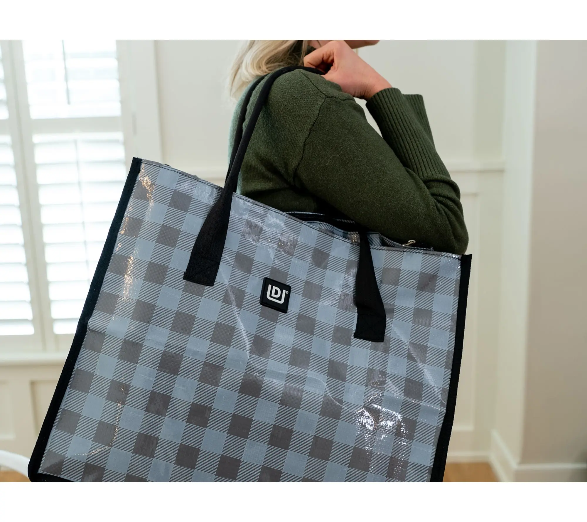 Durasack Set of 3 Zip Top Shoulder Bags Durasack Set of 3 Zip Top Shoulder Bags