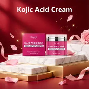 Kojic Acid Cream, Gentle Hydrating Firming Radiant Skin Tone, Locks in Moisture, Nourishing Face Cream, Skincare