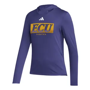 adidas Womens Pgm Hoodie Training Casual Outerwear Casual - Purple