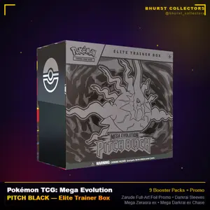 Pokemon Pitch Black Elite Trainer Box - ME05: Pitch Black (ME05)