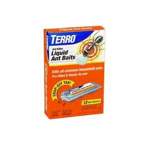 TERRO T300B Indoor Liquid Ant Killer , 12 Bait Stations TERRO T300B Indoor Liquid Ant Killer , 12 Bait Stations