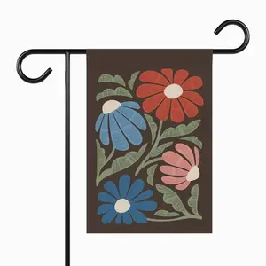 Subtle Trump Sucks Flower Flag, Anti Trump Flag, Garden Yard Sign. FDT Banner, Democrat Protest, Floral Garden Flag, Political Garden Flag