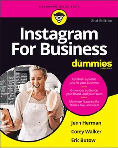 USED-Instagram for Business for Dummies by Herman, Jenn (Paperback)