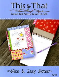 Nice and Easy Notes - Notebook Cover