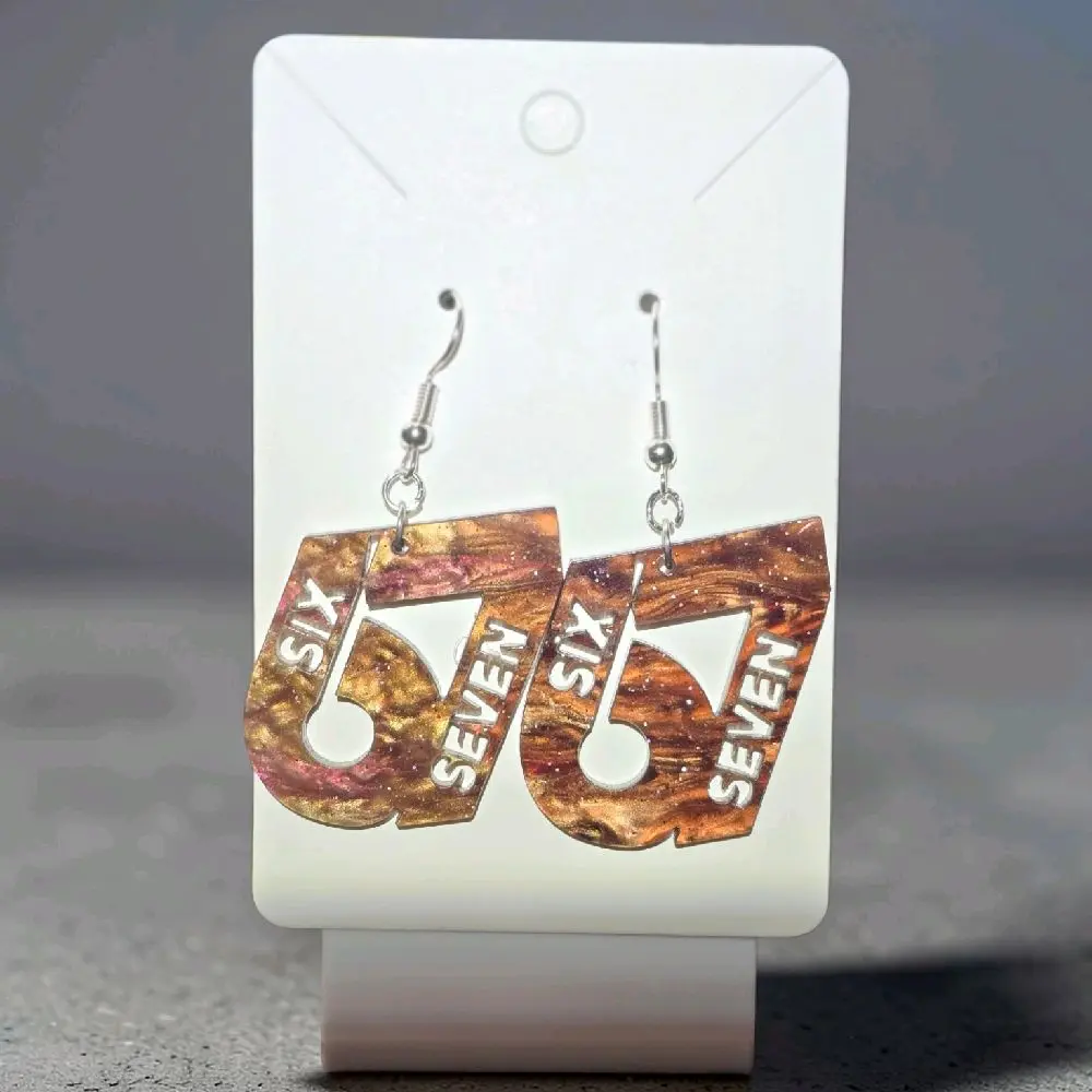67) Six-Seven Earrings!