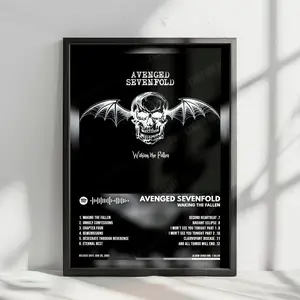 Avenged Sevenfold "Waking The Fallen" Album Cover Poster - with Complete Tracklist - NO FRAME