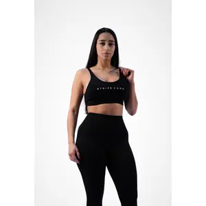 Stripe Code Women's Sports Bra - Comfortable Fit, Available in Various Colors, Ideal for Any Sport or Activity