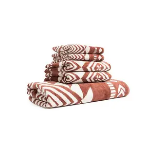 Rustic Boho Aztec Print Western Towel*