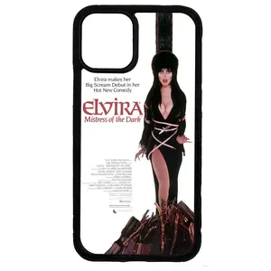 Elvira MOTD Movie Iphone Black Rubber Case - Phone Accessories