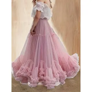 Fashionable And Sweet Irregularly Designed Oversized Skirt for Directional Cross-Border E-Commerce