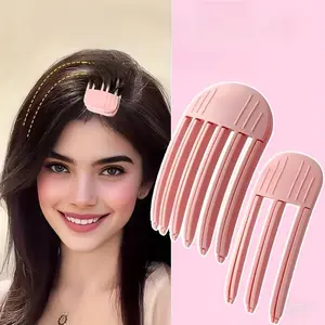 Plastic Hair Clip with Toothed Edge, No Damage Grip, Adds Volume and Height, Durable and Easy to Use, Ergonomic Design, All Seasons