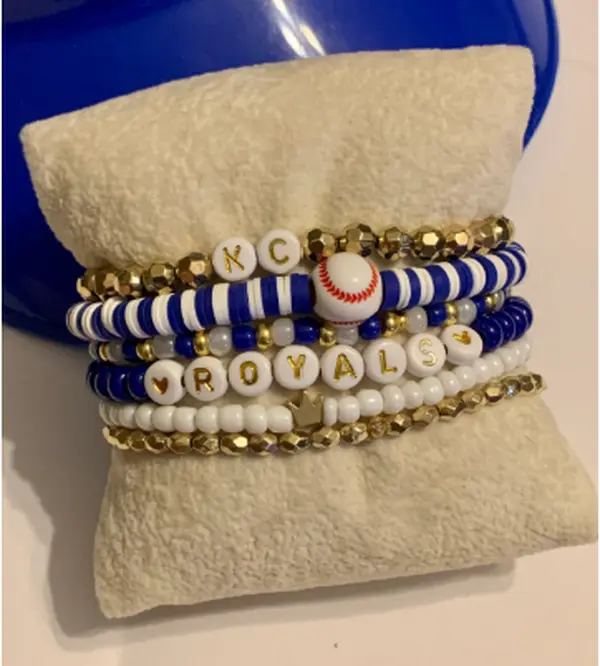 Royals Inspired Heishi Stackable Bracelets set or Stanley Cup Accessory Set