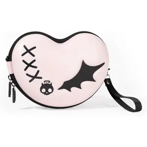 X-SBB06   Hard Shell Carrying Case for PS5, Switch Pro and Xbox Controller - Travel Holder With Room for Accessories - Sweety Skull