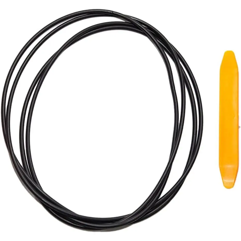 Sunroof Rubber Seal Strip Wind Noise Reduction Kit Anti-Dust Skylight Sealing Strip Lowering Silicone Seal Kit for Tesla Model 3, with Installation Tool