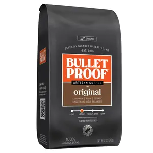 Bulletproof The Original Ground Coffee, Sweet and Smooth, 12 oz.