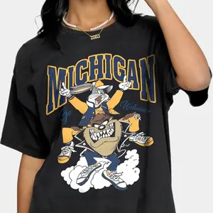 Retro Michigan Graphic Tee, Michigan Country Music Retro 90s Unisex T-Shirt, Gift For Fan