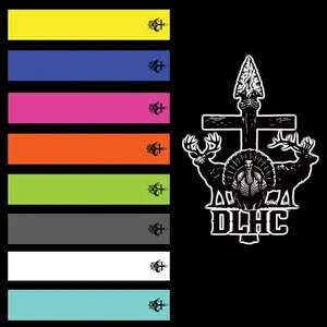 SOLIDS Ultra Lightweight 5" Arrow Wrap 6 Grains or Less 14 Wraps per Pack for Performance Durability and Strong Adhesion