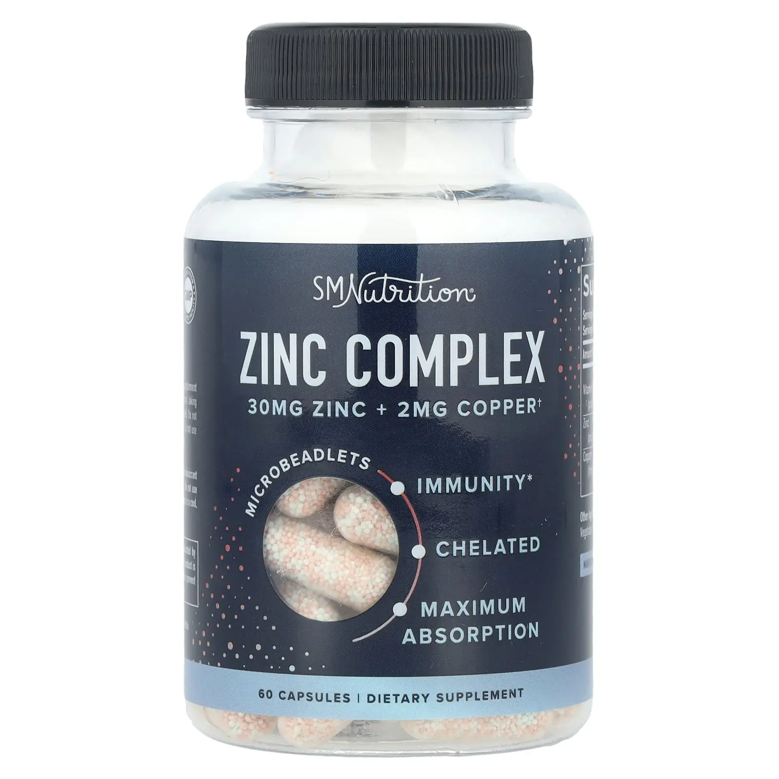 SMNutrition Zinc Complex , 60 Capsules SMNutrition Zinc Complex , 60 Capsules