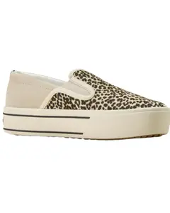 Ariat Women's Skylar Leopard Print Hair-On Slip-On Casual Shoes - 10074363