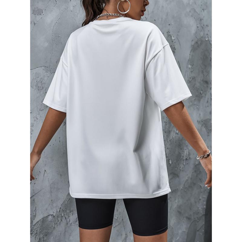 Toddler Girls Happy Easter Outfits Easter Day Pattern Print T-Shirts Breathable Soft Casual Short Sleeves Daily Wear Suitable For All Seasons Women'S Clothing