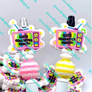 Main Character Energy Silicone Focal Beads - Custom Bead for Beaded Pen