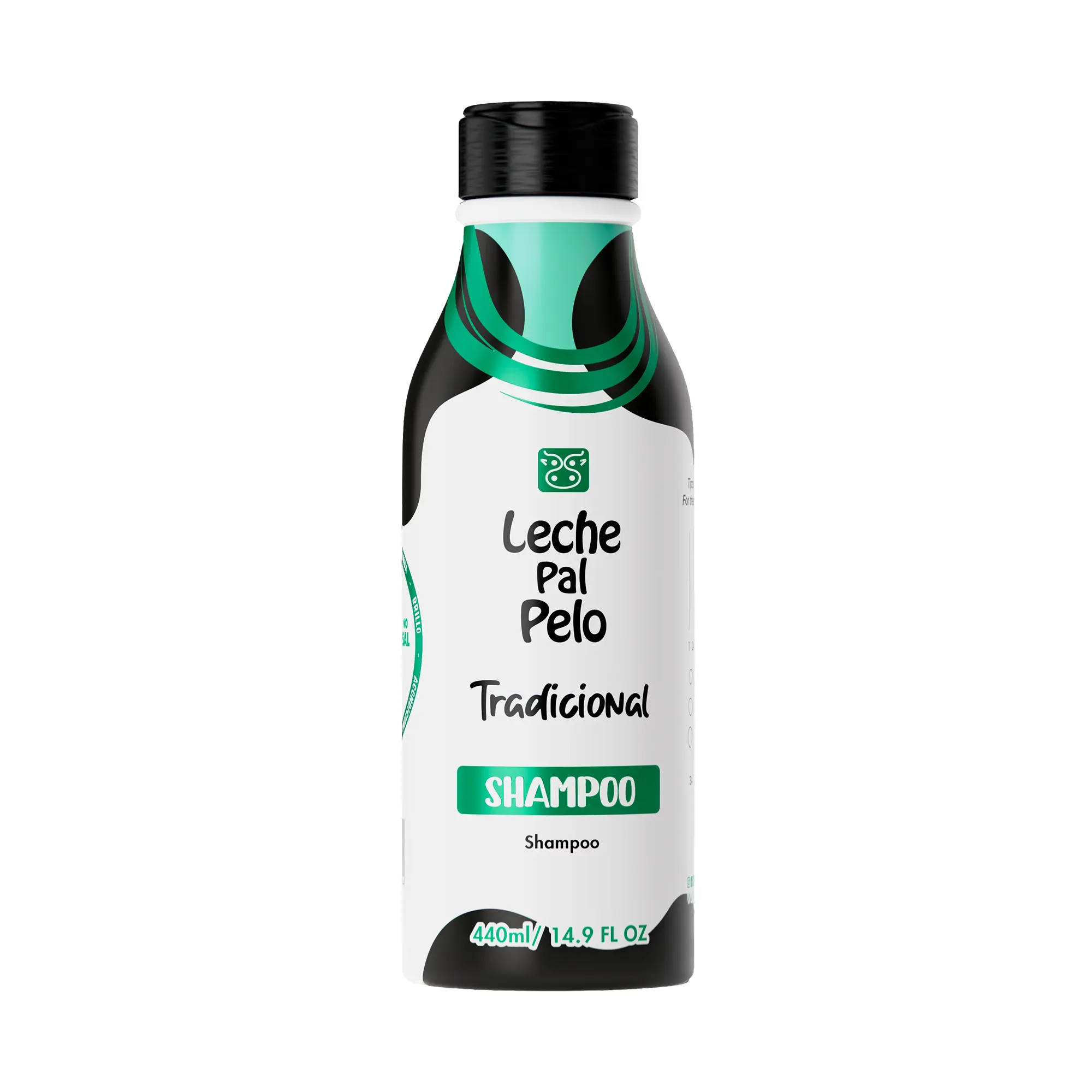 Leche Pal Pelo Traditional Anti-Dandruff Shampoo, Shampoo for Men and Women, 14.9 oz