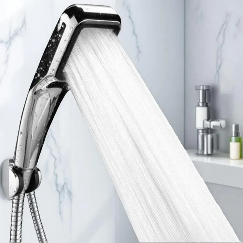 Handheld Shower Head, High Pressure Water Saving Shower Head with One-touch Switching Multi Modes Massage Shower Head, Universal Anti-slip Handle Design Shower Equipment, Adjustable Shower Head, Pressure Showerhead