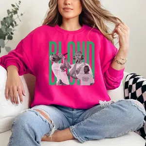 Frank Ocean BLONDED Sweatshirt, Blonde Inspired, Two Sided Frank Ocean Blonde Sweatshirt Blond Album Sweatshirt, Trendy Blond Sweatshirt,