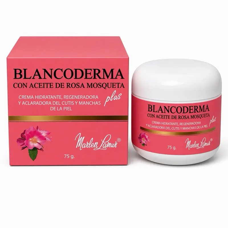 Blancoderma Plus Rosehip Brightening Cream 75g – Hydrating Skin Tone Corrector & Dark Spot Repair Moisturizer