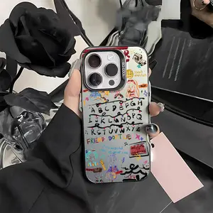 Fashion S-Strangers T-Things Phone Case Suitable for iPhone 17 16e 16 15 14 13 12 11 Mini Pro Max Air X XR XSMAX 8 7 Plus Anti Fall Matte Back Cover