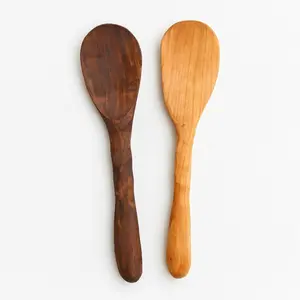Handmade Wood Rice Paddle