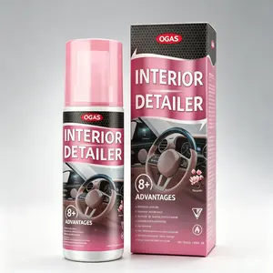 All-in-One Car Interior Leather Care Kit – Cleaner and Conditioner Safe for Seats Dash Door Trim + Home Leather Sofa Couch – Non-Greasy Formula for Daily Commute, Road Trip, Family SUV, Living Room Furniture – Restores Natural Look
