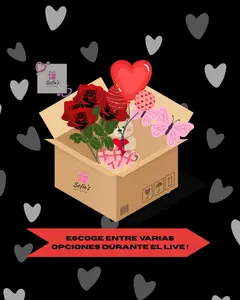 Sofiasgiftshop con todo tipo De peluches,cajas para arreglos, materiales para bouquets y mas escoge durante El live