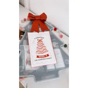 A Christmas Tree-T for someone sweet | Printable gift tag