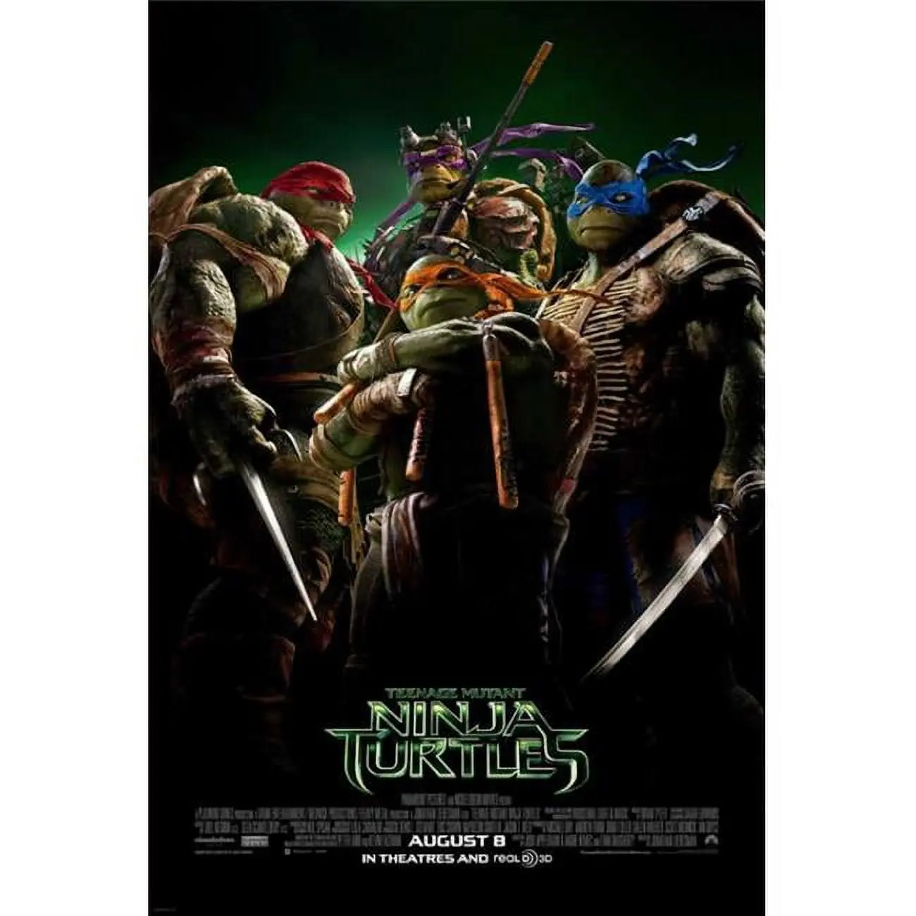 Teenage Mutant Ninja Turtles Movie Poster Print (27 x 40)