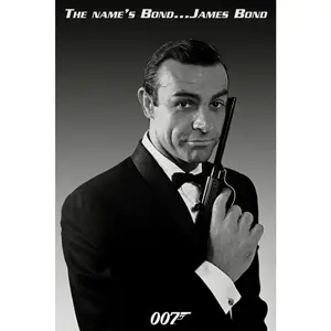 James Bond Sean Connery Poster