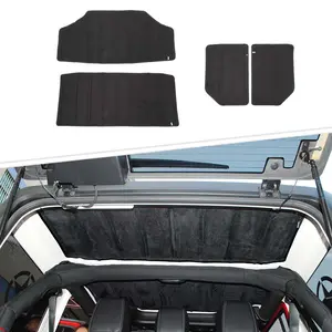 Car Top Heat Insulation Protector Cotton For Jeep Wrangler JK 2012-2017 4-Door Version Car Accessories
