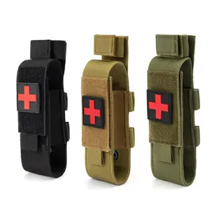 Tourniquet Holder, Tourniquet Pouch, Molle Tourniquet Holder, Tactical TQ Trauma Tourniquets Scissors, Without Tourniquet, Tourniquet Pouch TQ Holder for Duty Belt, Tactical Equipment
