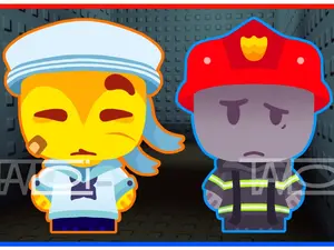 Bad Things Roblox - Sailor: Andrew and Firefighter: Ivan Keychains, Roblox Keychain, Small, Meaningful, And Full Of Character, Unique Keychains That Add Charm To Every Bag And Key.