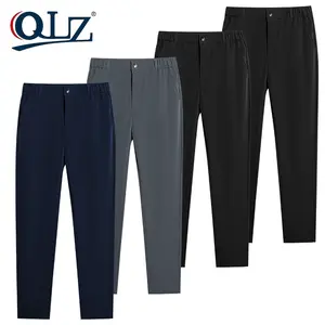 4PCS-Upgrade your workwear.These slim-fit dress pants feature an elastic waist & button closure for comfort.Lightweight, wrinkle-resistant fabric keeps you sharp all day.Perfect for business casual, office, or daily wear