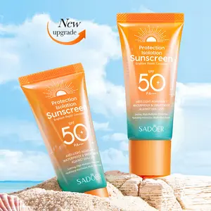 6-in-1 Rrotection Isolation Sunscreen  Waterproof &Sweatproof  Against UVA/UVB SPF 50+ PA+++ Facial Smooth Daily Fragrance Makeup Skin Repair Skin Repair Makeup Fragrance