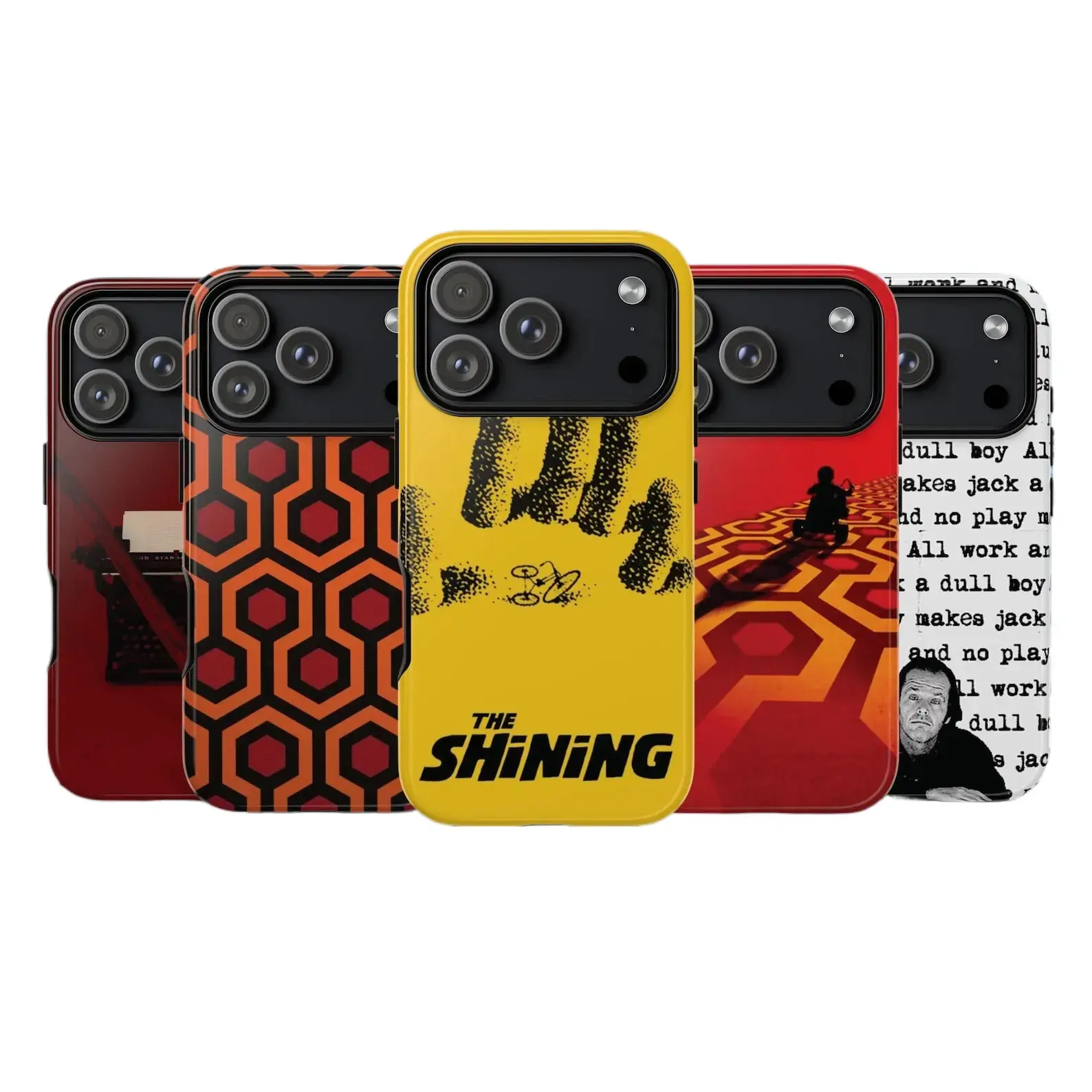 "The Shining" Phone Case | Horror Movie | Stanley Kubrick-Inspired Design Y1599 | Phone Case Compatible with iPhone 17 16 15 14 13 12 11 pro pro max & Samsung S25 S24 S23 S22 S21 Durable Protection Dual Layer Design Glossy
