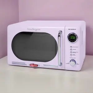 Retro 0.7 Cubic Foot 700-Watt Countertop Microwave Oven - Lavender Retro 0.7 Cubic Foot 700-Watt Countertop Microwave Oven - Lavender