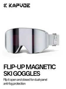 1pc KAPVOE Sports Glasses Fashion Ski Goggles Snow Glasses Snowboard Skiing Eyewear Ski Glasses