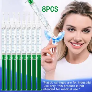 10-Pack Teeth Whitening Gel Pens, Deep Cleaning Tooth Stain Remover, Professional Dental Care Tools, Effective Oral Hygiene Solution