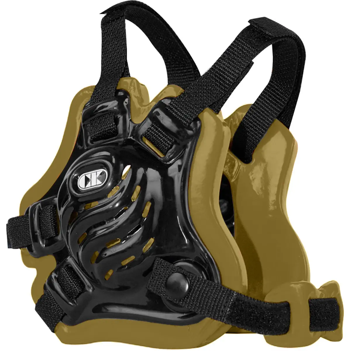 Cliff Keen F5 Tornado Wrestling Headgear - Lightweight Protective Gear with Audible Sound & Secure PowerTab Fit - Black/Vegas Gold, Team Colors, Cooling, Anti-Bacterial, Better Results On The Mat