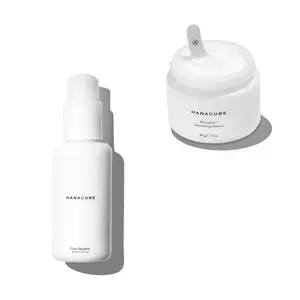 Hanacure Daily Performance Duo - Microphol Neutralizing Cleanser & Nano Emulsion Moisturizer for Enhanced Hydration and Skin Rejuvenation