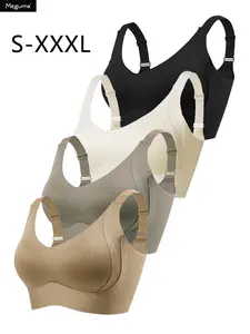 dailydrip Women's Solid Wireless Push Up Bra, Casual Comfortable Breathable Bra, Women's Lingerie for All Seasons   Solid Color Wirefree Bra Cofnfy Bra Minimalist wirelessbrareview  wirelessbras comfortablebras  everydaybra  outfits wirelessbra dailywear