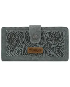 Wrangler Women's Women'S Floral Tooled Wallet - Wg339-W080jn